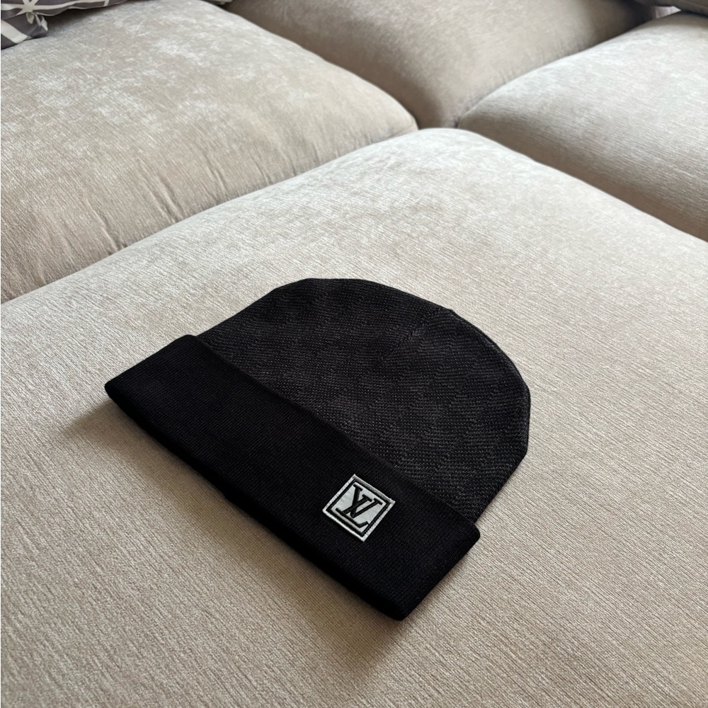 Louis Vuitton Black Beanie